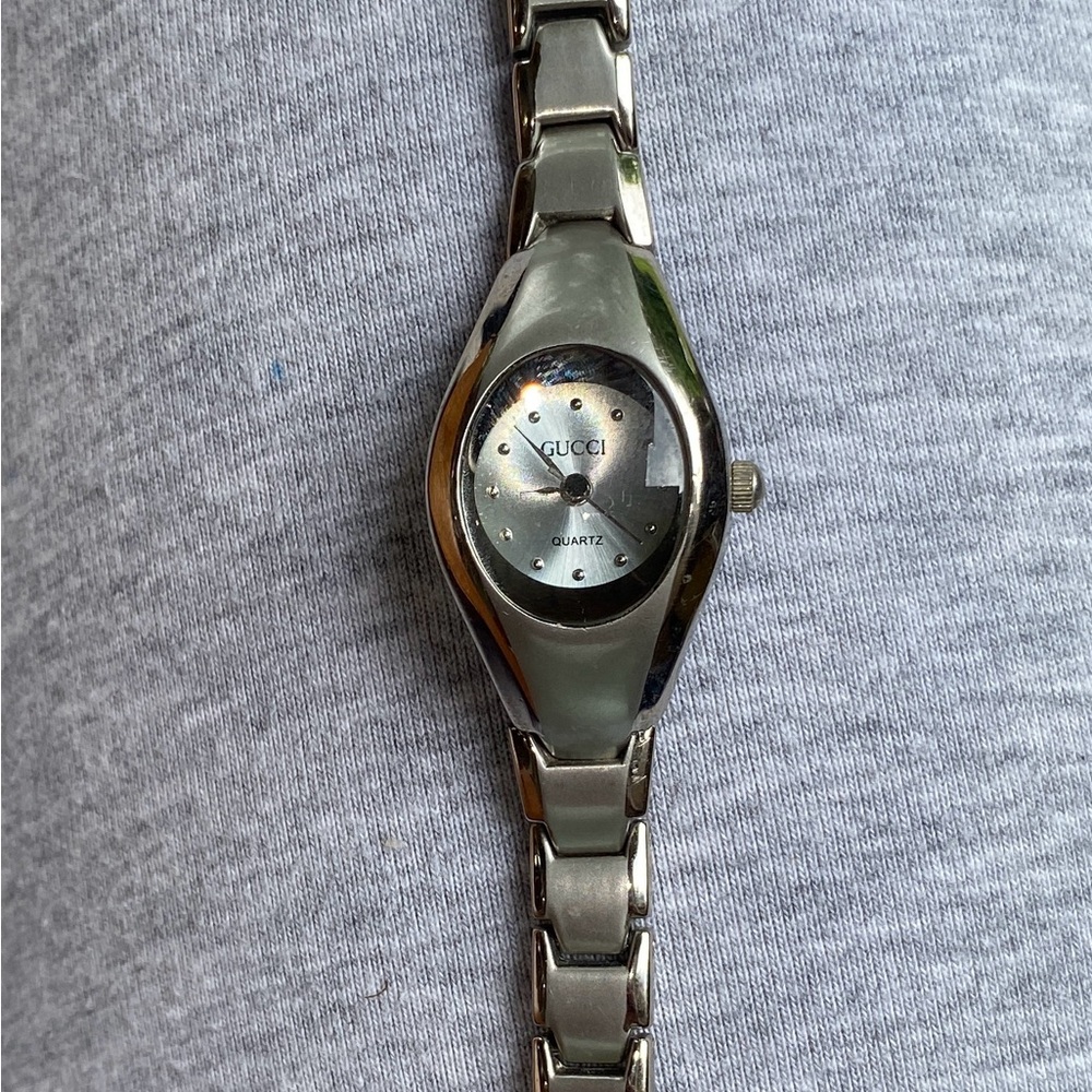 Gucci Silver Quartz Watch